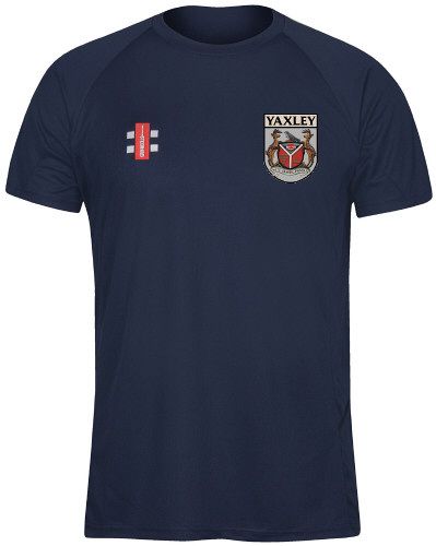 Yaxley Cricket Club GN Navy Matrix TShirt  Jnr