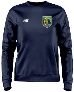 Annfield Plain CC New Balance Training Sweater Navy  Snr