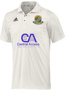 Willey Wanderers Cricket Club adidas S/S Cricket Playing Shirt Jnr