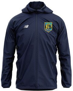 Annfield Plain CC New Balance Rain Jacket Navy  Snr