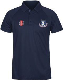 Codnor Cricket Club GN Navy Matrix Polo Shirt  Snr