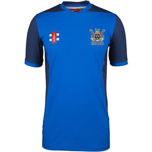 Chatsworth CC GN Pro Performance T20 Cricket Shirt SS Navy  Jnr