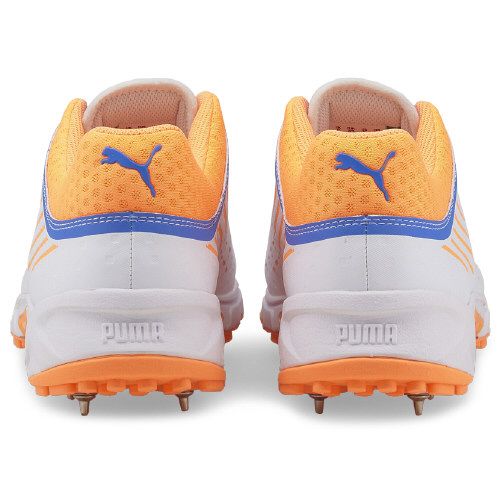 Puma 22.1 Cricket Spike Shoes 2022 White / Neon