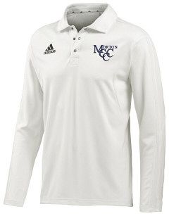 Morton Cricket Club adidas L/S Cricket Playing Shirt Snr