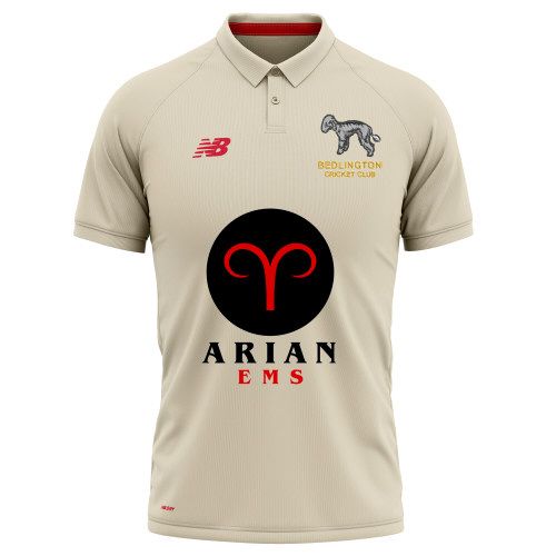 Bedlington Cricket Club New Balance Short Sleeve Playing Shirt Jnr