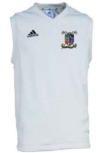adidas Cricket Teamwear Elite Sleeveless Cricket Slipover Snr