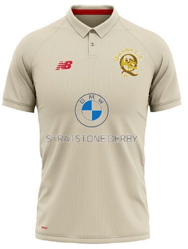 Quarndon Cricket Club New Balance Short Sleeve Playing Shirt Snr