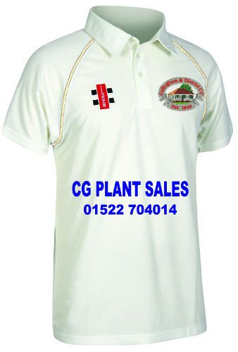 Collingham CC GN Matrix Ivory Cricket Shirt S/S Jnr