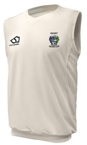 Denby CC Masuri Cricket Slipover  Snr