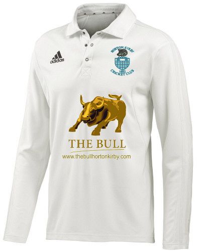 Horton Kirby Cricket Club adidas L/S Cricket Playing Shirt Snr