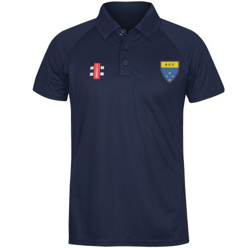 Baldons CC GN Matrix Polo Navy  Snr