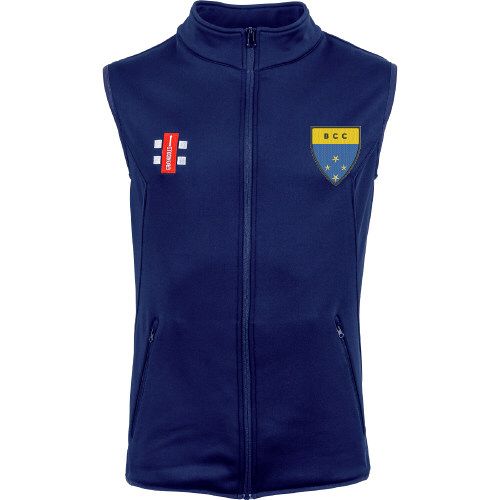 Baldons CC GN Navy Fleece Bodywarmer  Snr
