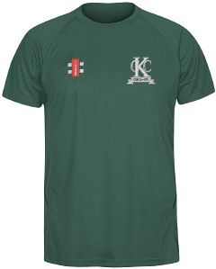 Kew CC GN Green Matrix SS Tee  Snr