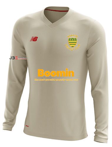 Warton CC New Balance Long Sleeve Sweater Snr