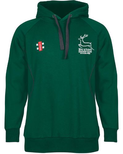 Buxton Cricket Club GN Green Storm Hoody  Snr