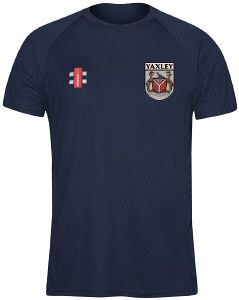 Yaxley Cricket Club GN Navy Matrix TShirt  Jnr