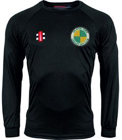Selston CC GN Black Matrix LS Tee  Snr