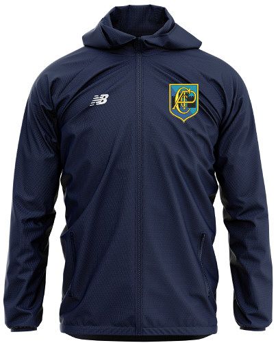 Annfield Plain CC New Balance Rain Jacket Navy  Snr