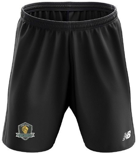Midlands Cricket Club New Balance Training Short Black   Snr