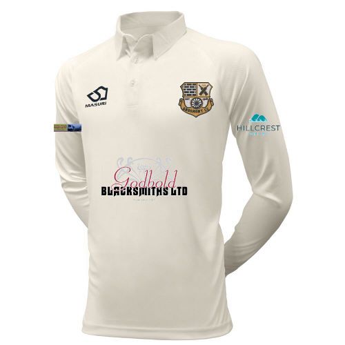 Hillam & Monk Fryston CC Masuri Cricket Playing Shirt L/S  Snr