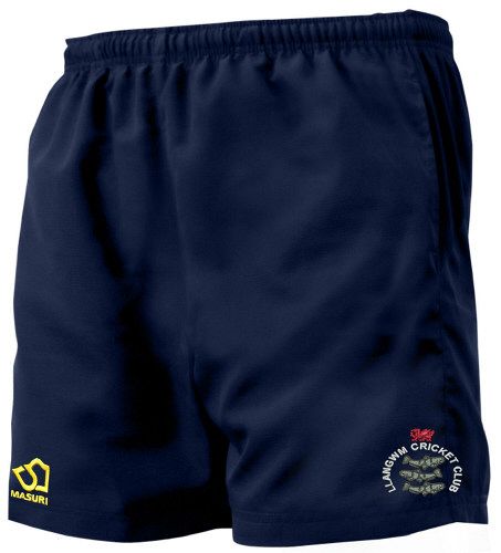 Llangwm Cricket Club Masuri Cricket Short Navy  Snr