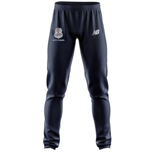 Yorkshire Umpires Premier League ACO New Balance Training Slimfit Pant Navy   Snr
