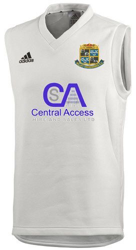 Willey Wanderers Cricket Club adidas Cricket Sleeveless Slipover Snr
