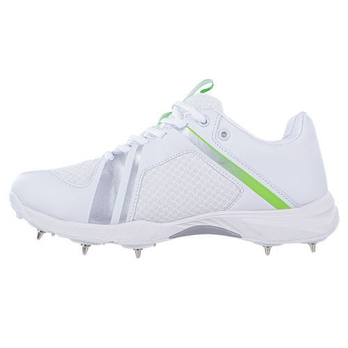 Kookaburra KC 3.0 White/Lime Spike Cricket Shoes 2023 Side