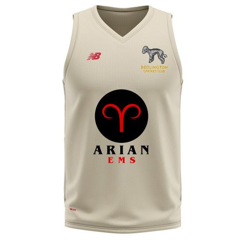 Bedlington Cricket Club New Balance Sleeveless Slipover   Jnr