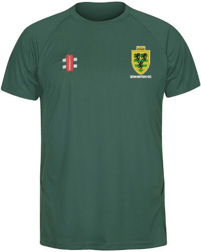 Eckington Cricket Club GN Green Matrix TShirt  Jnr