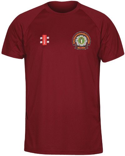 Eden Grove Parklands CC GN Maroon Matrix TShirt  Snr