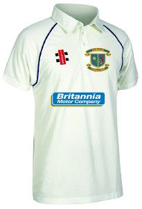 Sudbrook Cricket Club GN Matrix Navy Cricket Shirt S/S Jnr