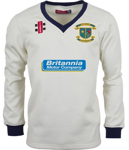 Sudbrook Cricket Club GN Pro Performance Navy L/S Sweater Jnr