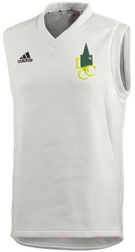 Lowdham Cricket Club adidas Cricket Sleeveless Slipover Snr