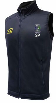 Denby CC Masuri Cricket Gilet Navy  Snr