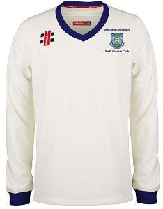 Sheffield University CC GN Pro Performance Navy L/S Sweater Jnr