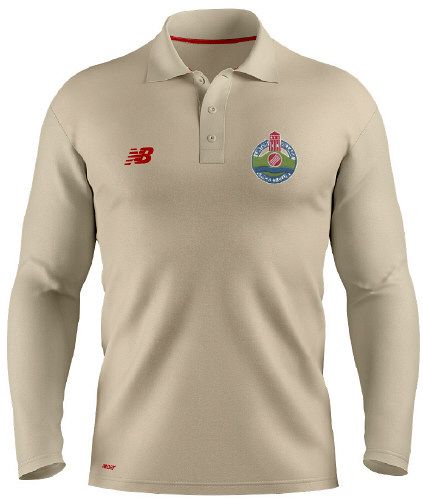 Linton Village Cricket Club New Balance Long Sleeve Playing Shirt Jnr