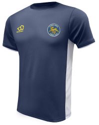 Flemish Giants CC Masuri Cricket Training Shirt Navy/White  Jnr