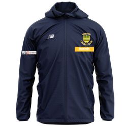 Warton CC New Balance Rain Jacket Navy  Snr