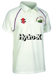 Bakewell Cricket Club GN Matrix Maroon Cricket Shirt S/S Snr