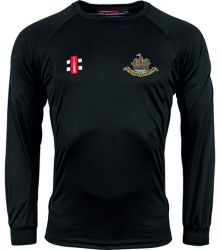 Thetford Town CC GN Black Matrix LS Tee  Jnr