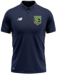 Annfield Plain CC New Balance Polo Shirt Navy  Jnr
