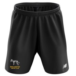 Bedlington Cricket Club New Balance Training Short Black   Jnr