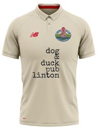 Linton Village Cricket Club New Balance Short Sleeve Playing Shirt Snr