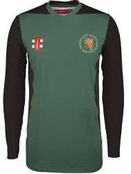 Malton & Old Malton CC GN Green Pro Performance T20 Shirt LS  Jnr