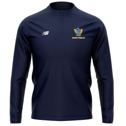 Caistor Cricket Club New Balance 1/4 Zip Mid Layer Navy  Snr