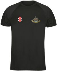 Thetford Town CC GN Black Matrix TShirt  Snr