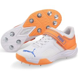 Puma 22.1 Cricket Bowling Shoes 2022 White / Neon