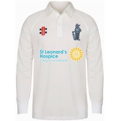Pixie Cricket Club GN Matrix Cricket Shirt L/S Snr