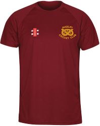 Rugeley Cricket Club GN Maroon Matrix TShirt  Jnr